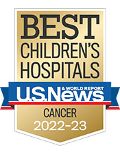 U.S. News Best Children's Hospital Award 2022