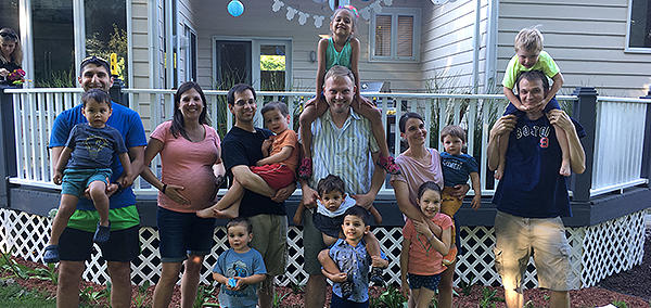 fellows with family members